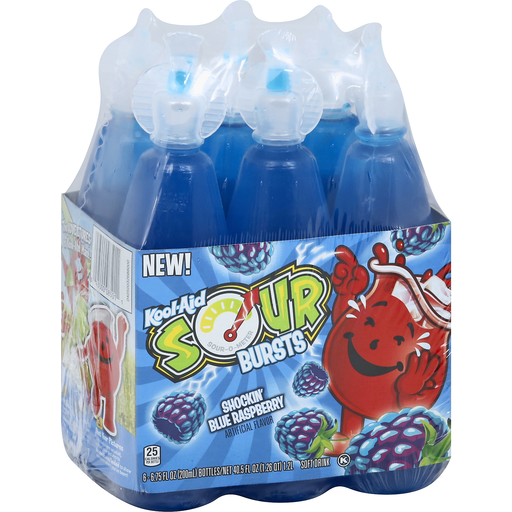 Kool Aid Burst Sour Raspberry 200ml Box of 6