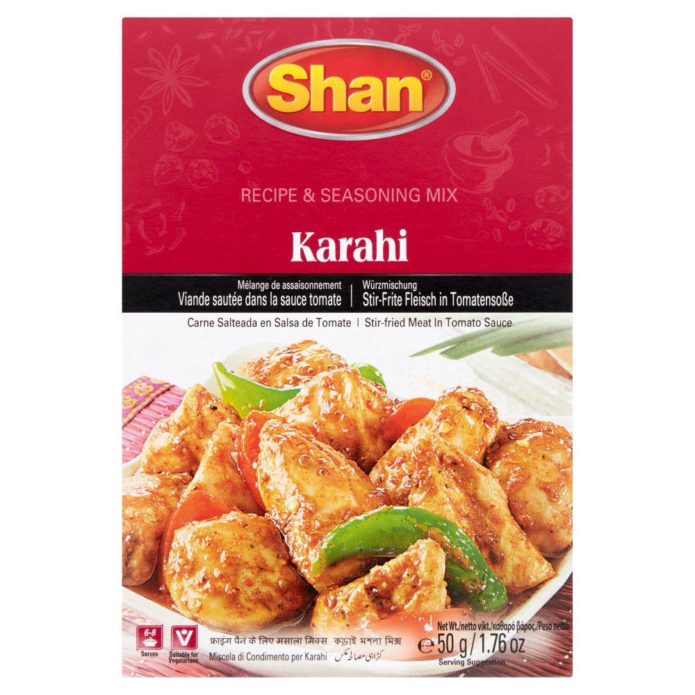 Shan Recipe & Seasoning Mix Karahi 50g-Food