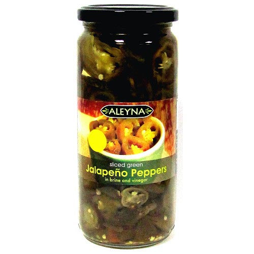 MASAleyna Sliced Green Jalapeño Peppers 480g-Food