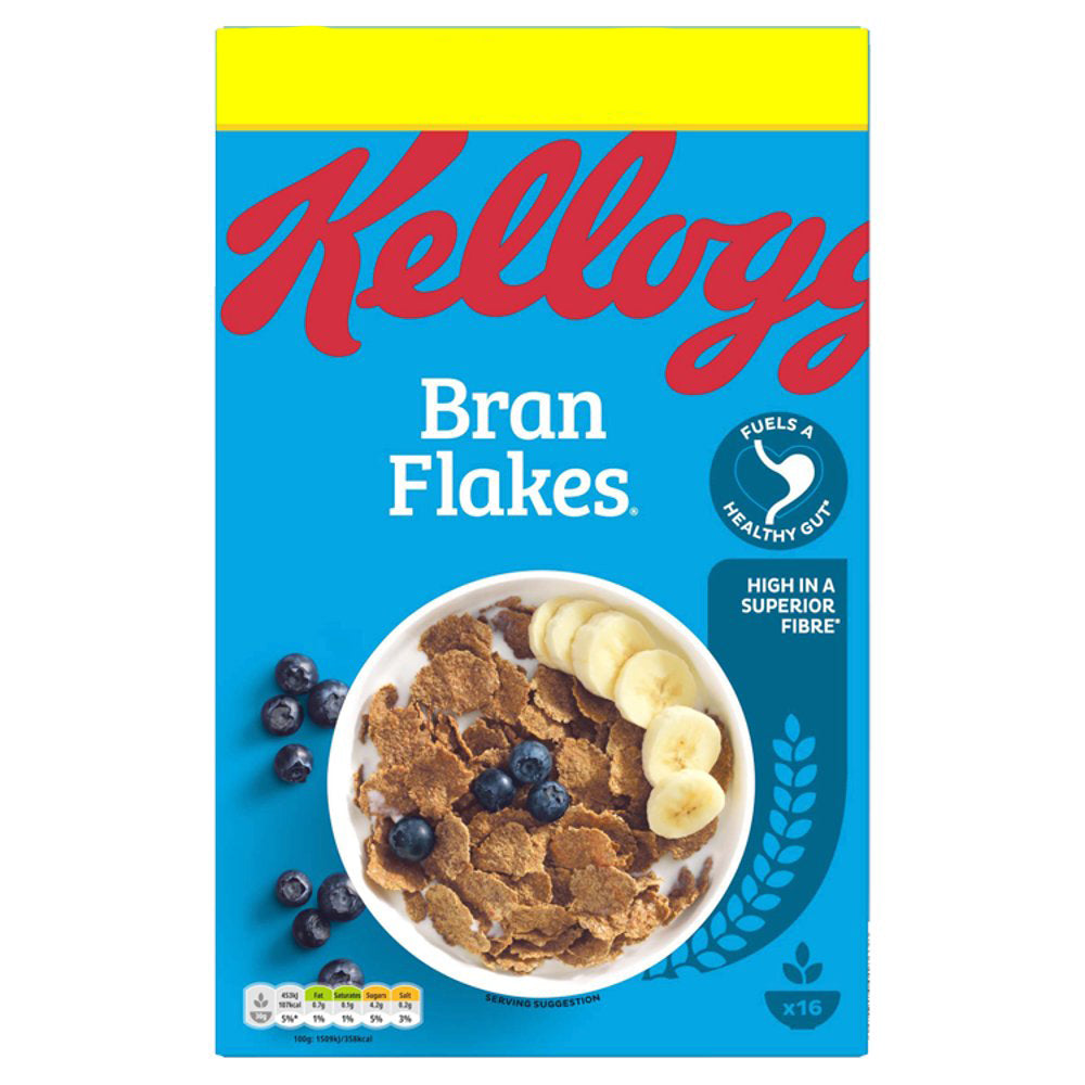 MASKellogg's Bran Flakes Cereal, 500g-Food