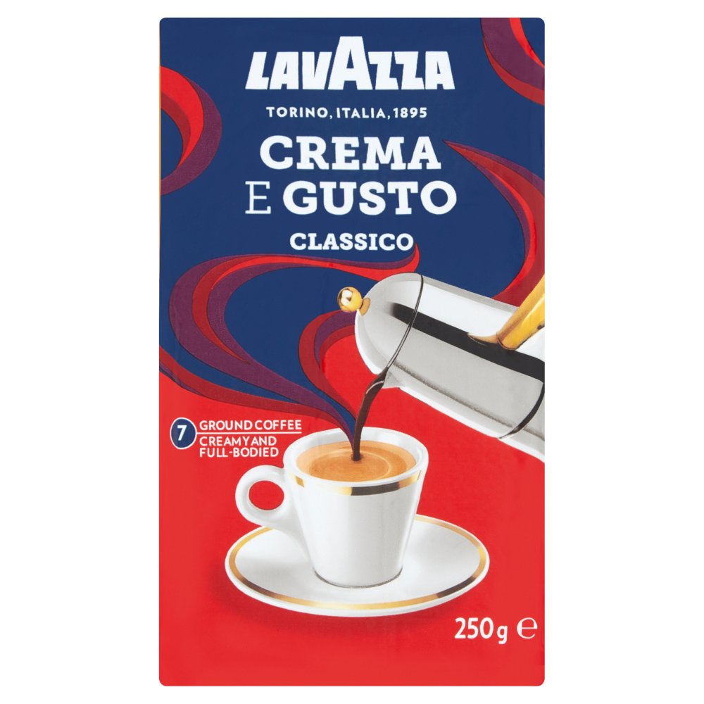 MASLavazza Crema E Gusto Classico Ground Coffee 250g-Food