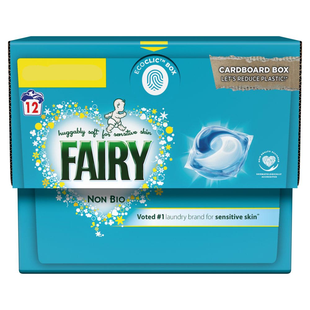 MASFairy Non Bio PODS® Washing Capsules x12-Food