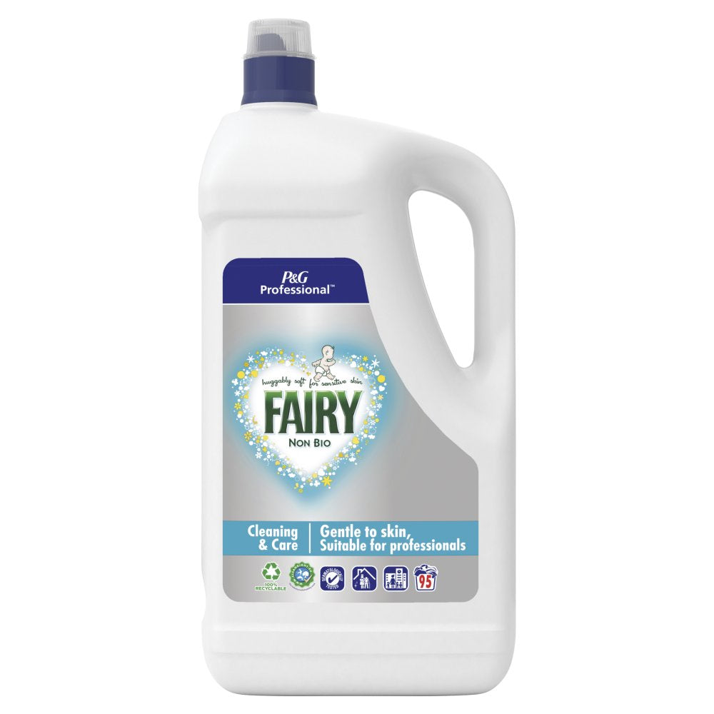 MASFairy Professional Non-Bio Liquid Detergent 95 Washes 4.75 L-Food