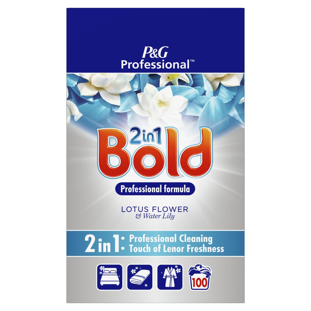 MASBold 2in1 Prof. Powder Detergent Lotus Flower & Water Lily 100 Washes-Food