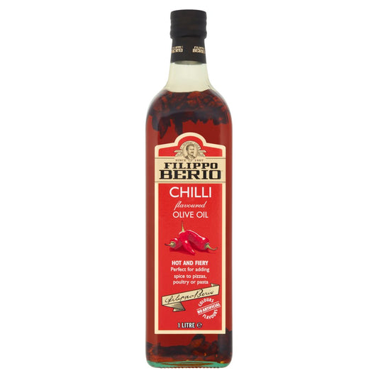 Filippo Berio Chilli Flavoured Olive Oil 1Litre