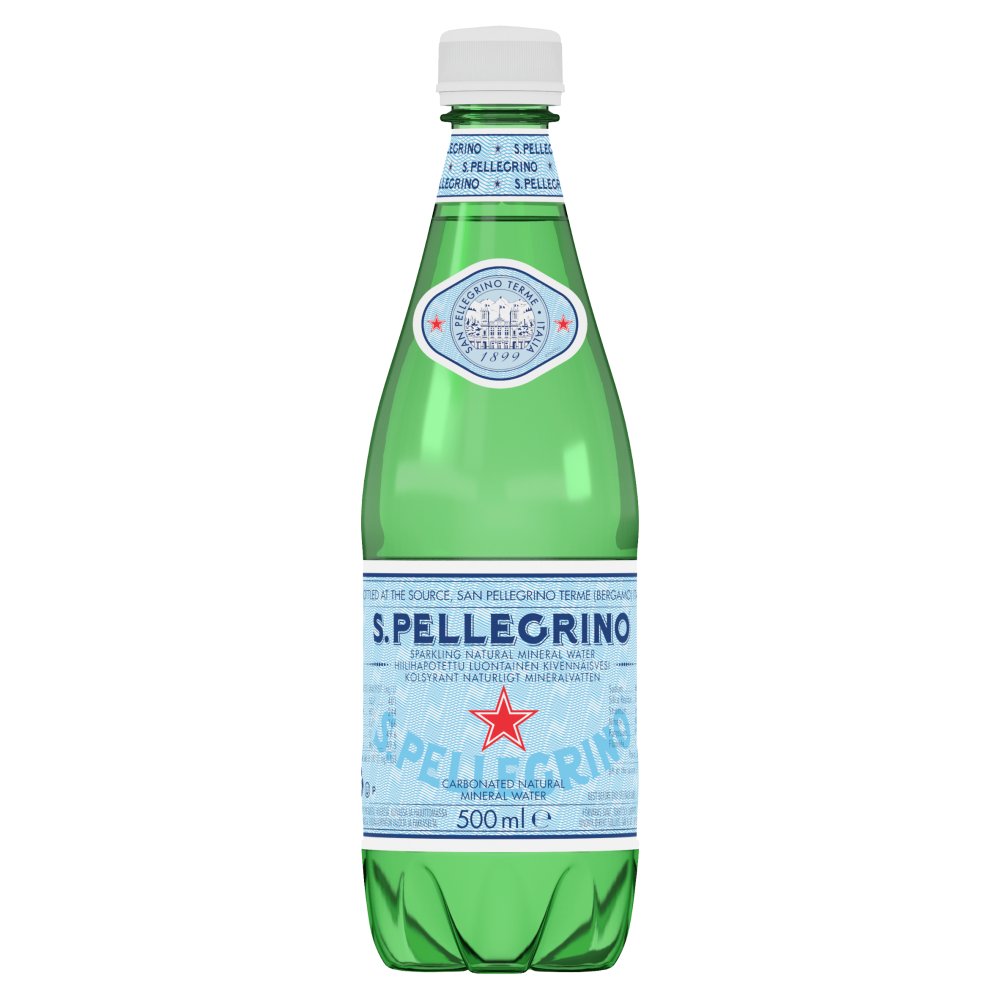 San Pellegrino Sparkling Natural Mineral Water 500ml-Food