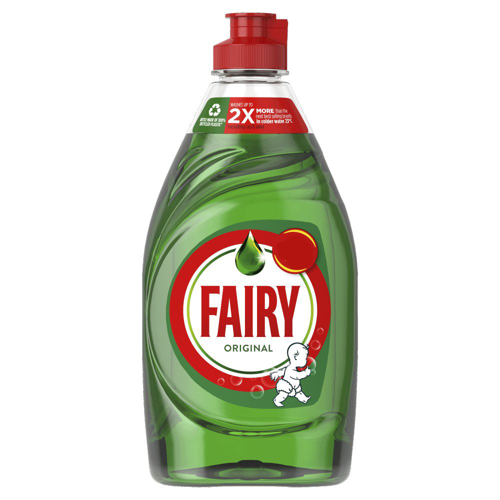 MASFairy Original Washing Up Liquid Green with LiftAction 383 ml-Food