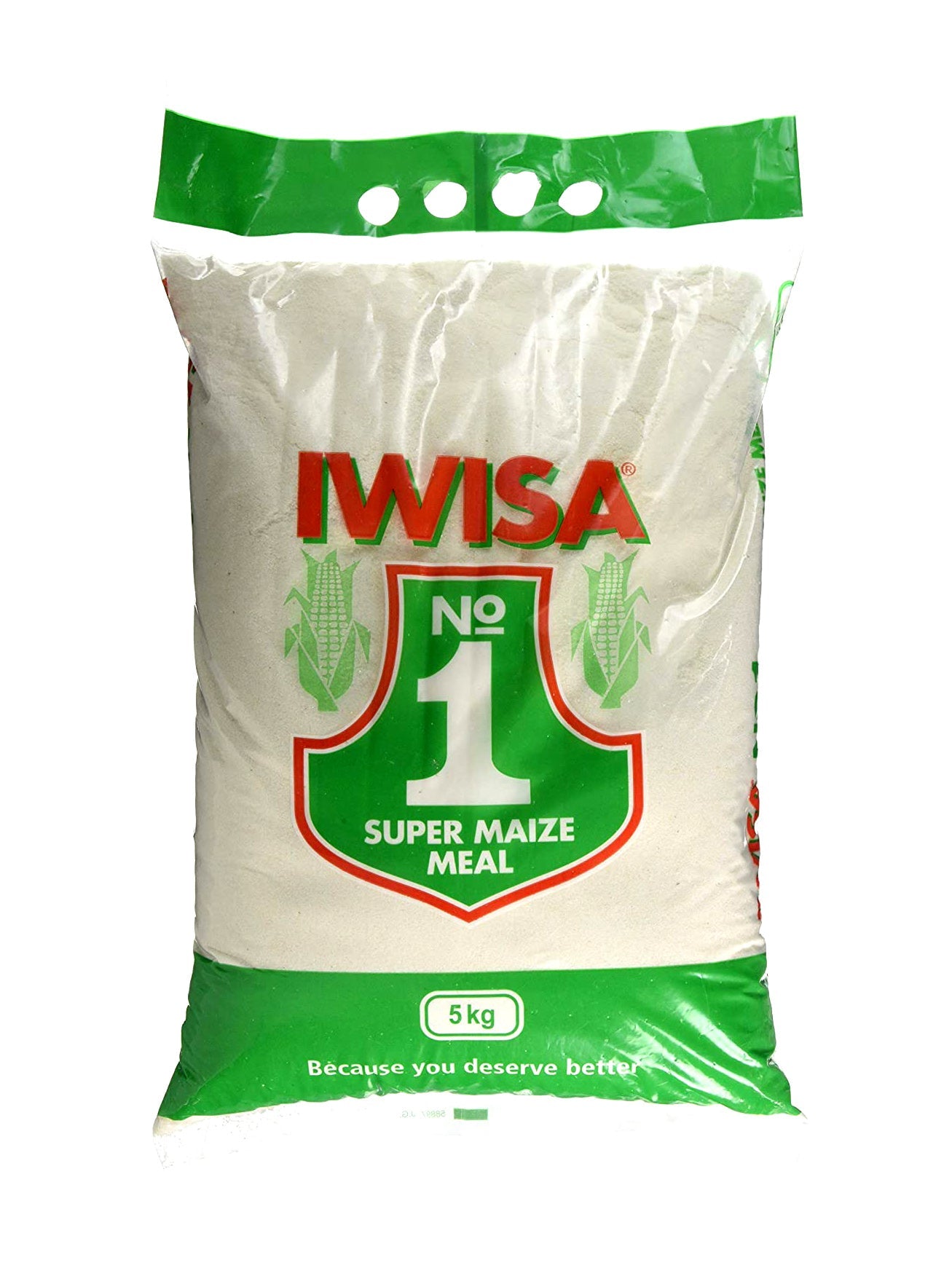 Iwisa Maize Meal 5kg Box of 4 African Speciality Asetena Pa