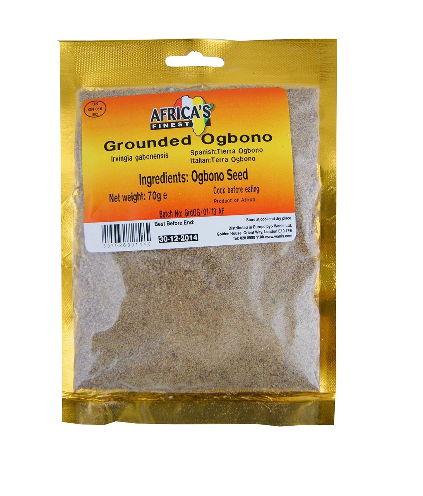 MASAfrica’s Finest Ground Ogbono 70g-Fd