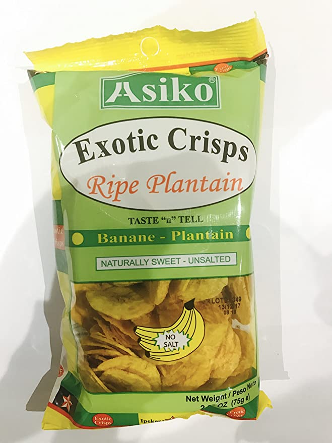 MASExotic Plantain Chips Natrural 75g-Fd