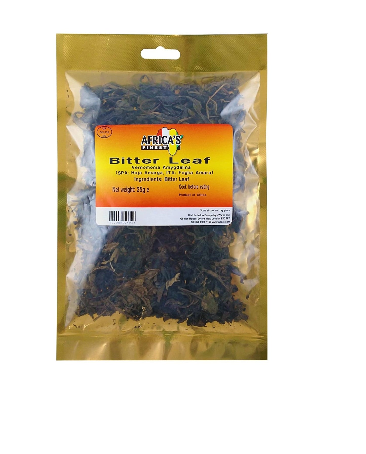 MASAfrica's Finest Bitter Leaf 25g Box of 10-Fd