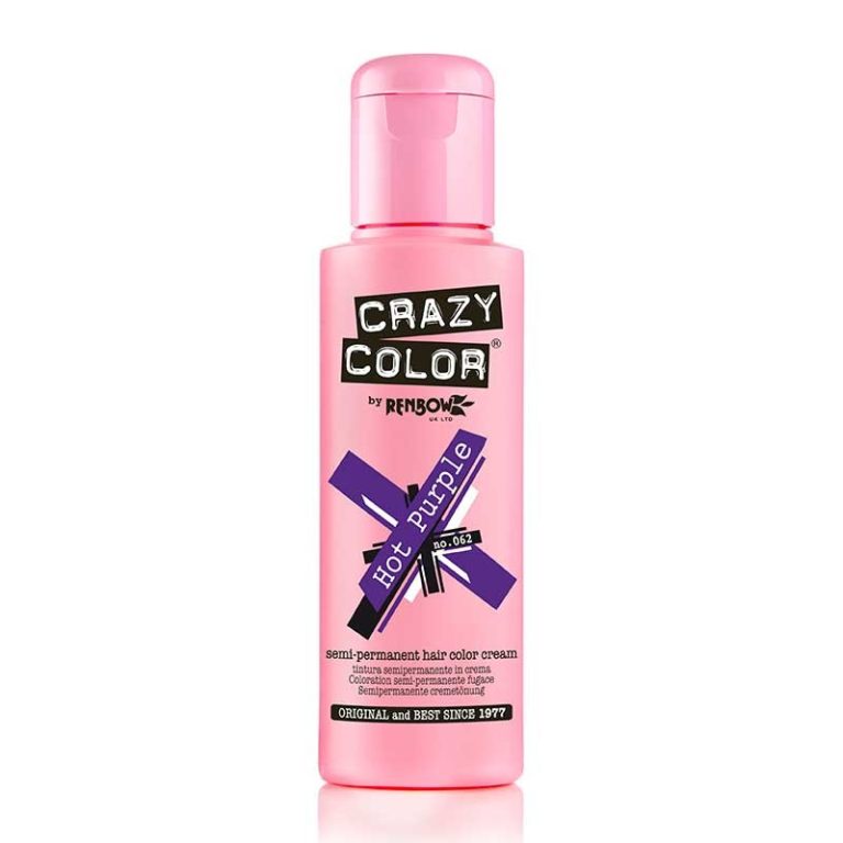 Crazy Color Semi Permanent Hair Colour No 62 Hot Purple