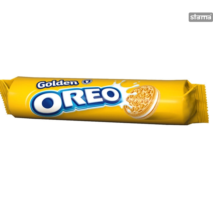 MASOreo Golden Sandwich Biscuits 154g-Food