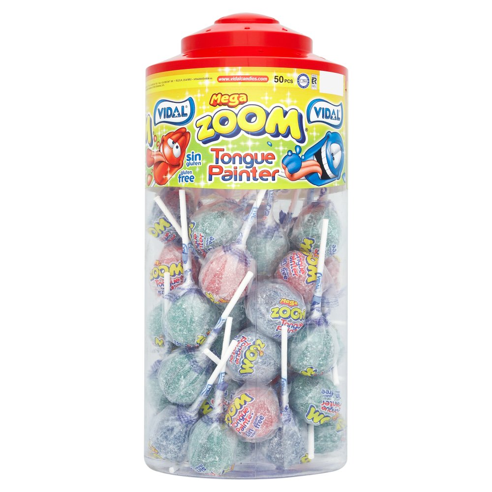 Vidal Mega Zoom Tongue Painter 50pcs-Food