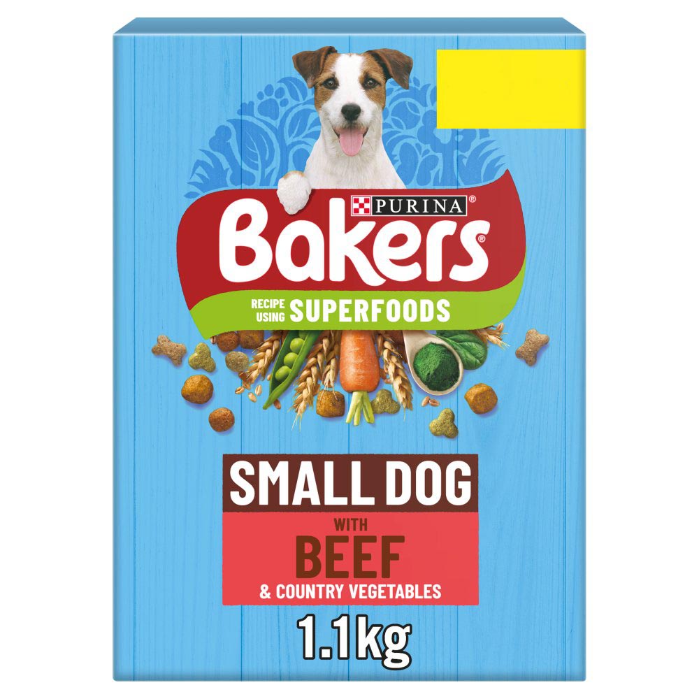 MASBakers Small Dog with Tasty Beef & Country Vegetables 1.1kg-Food