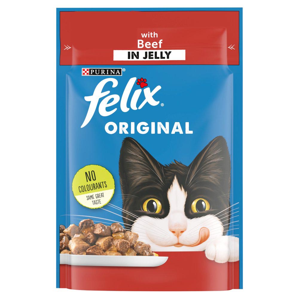 Felix Original with Beef in Jelly 100g