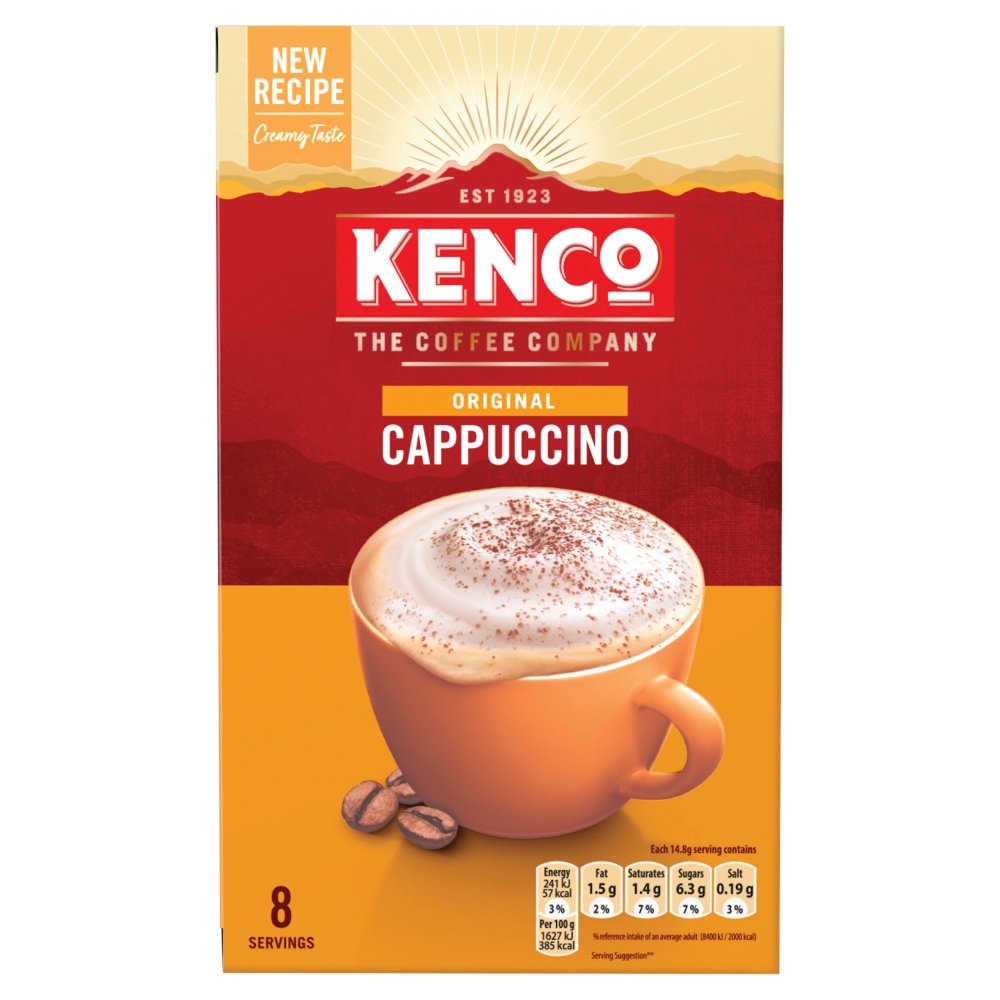 MASKENCO Original Cappuccino 8 x 14.8g-Food
