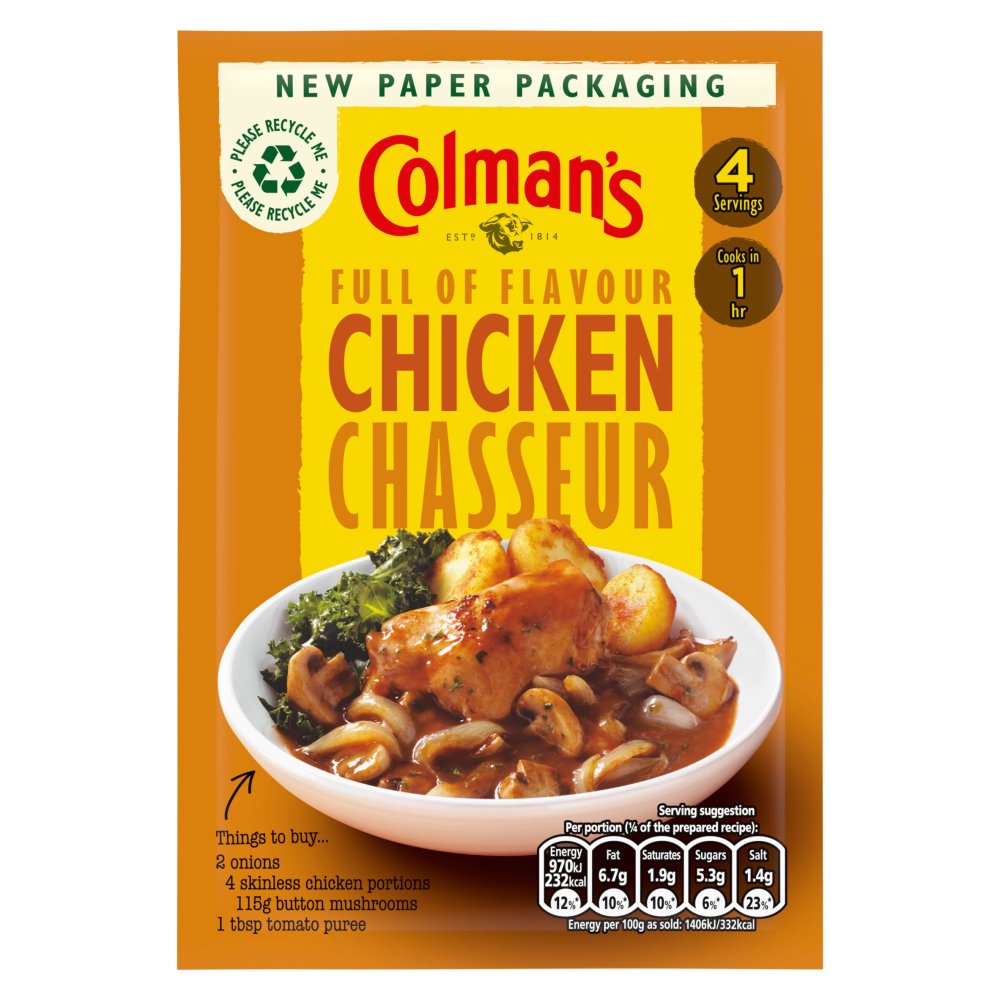 MASColman's Chicken Chasseur Recipe Mix 43g-Food
