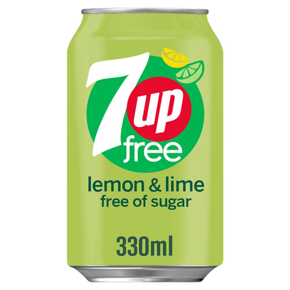 MAS7UP Free Lemon & Lime Can 330ml-Food