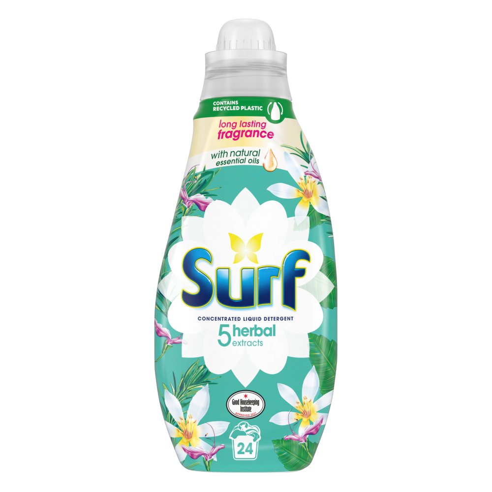Surf 5 Herbal Extracts Concentrated Liquid Laundry Detergent 24 Washes-Food