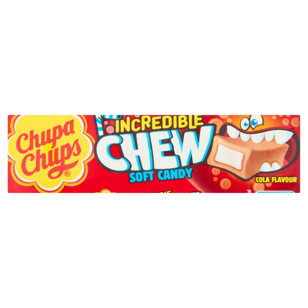 MASChupa Chups Incredible Chew Soft Candy Cola Flavour 45g-Food