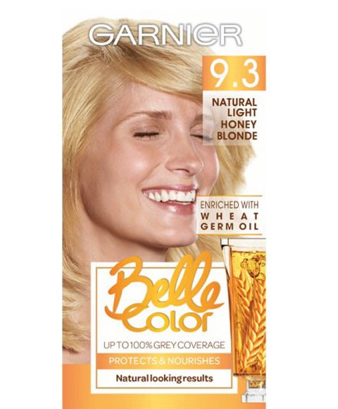 Belle Color Creme Permanent 9.3 Natural Light Honey Blonde Hair Color Asetena Pa