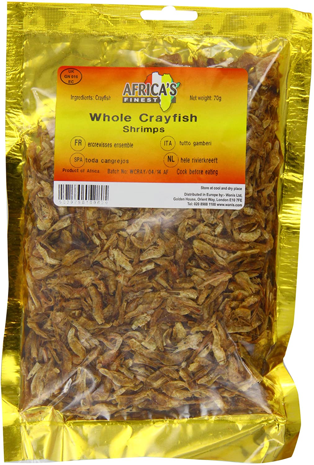 African Finest Crayfish Powder 70g