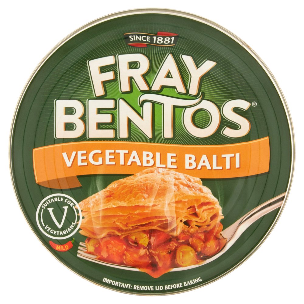 MASFray Bentos Vegetable Balti 425g-Food