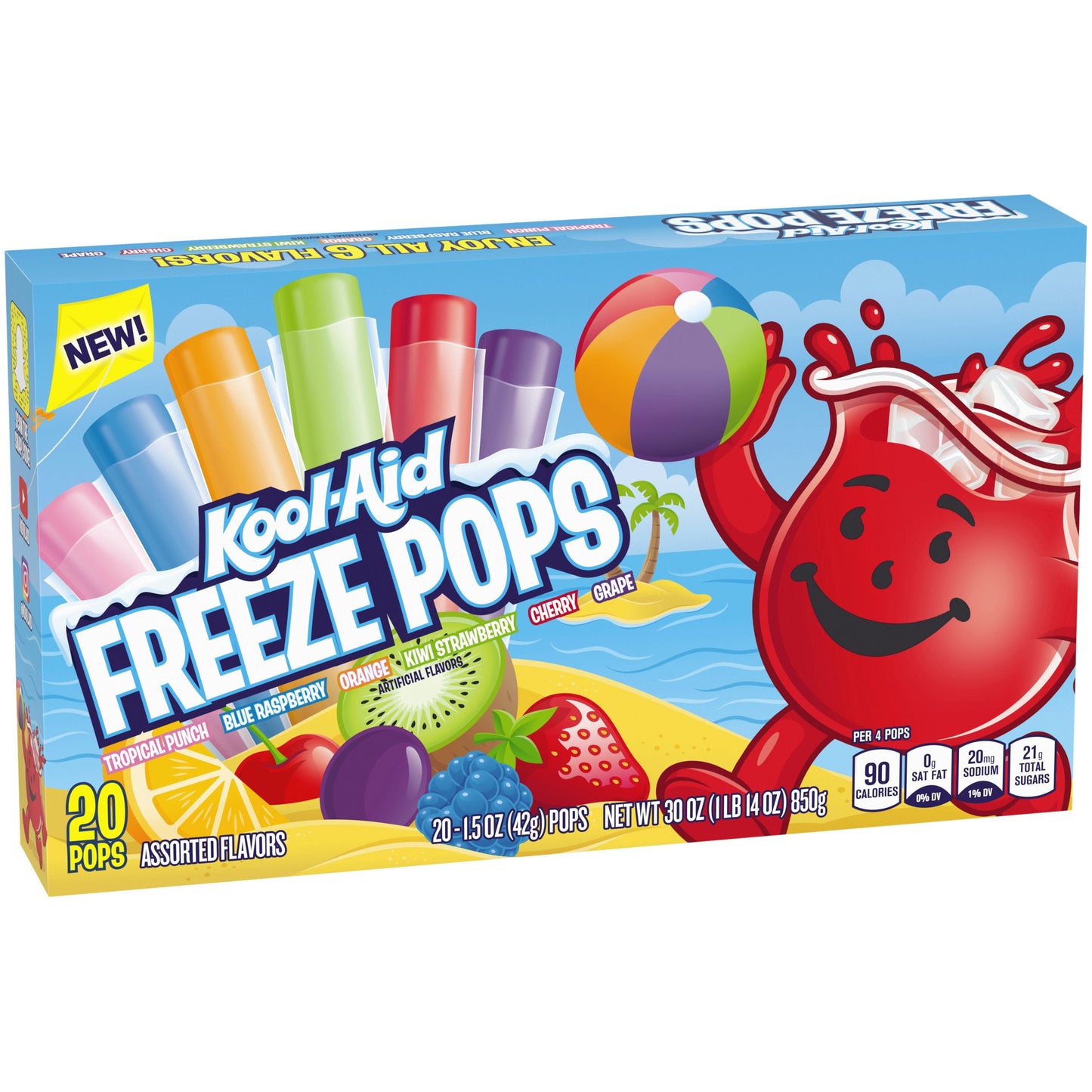 MASKool Aid Freez Pops 20-Fd