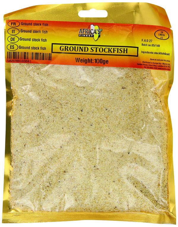 MASAfrica's Finest Ground Stockfish 100g Box of 10-Fd