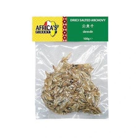 MASAfrica’s Finest Dried Salted Anchovy Raw 100g-Fd