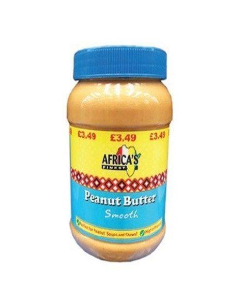 Africa's Finest Peanut Butter Smooth 1 kg Box of 6