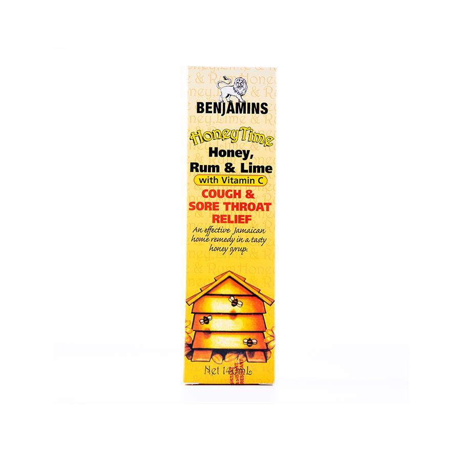 MASBenjamins Honeytime Honey Rum and Lime Syrup 140ml-Fd
