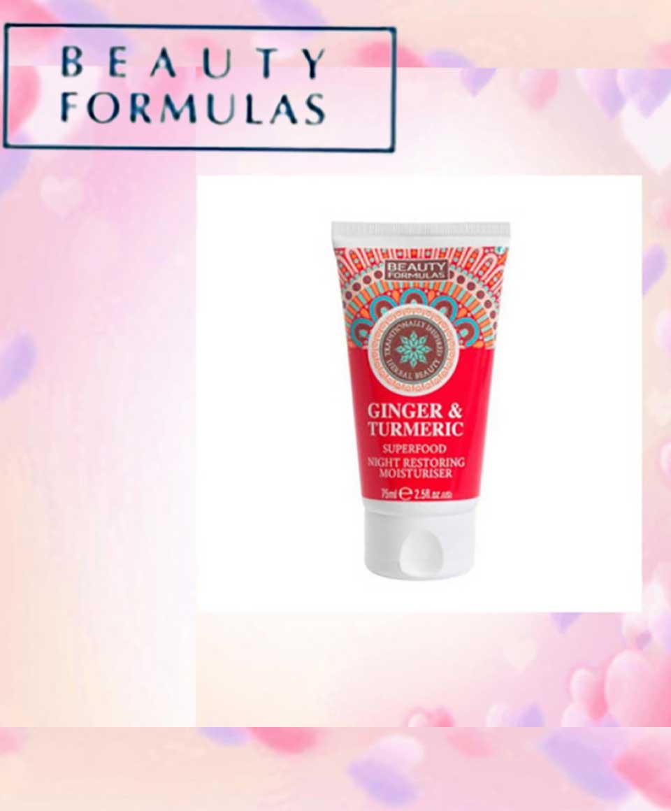 Ginger And Turmeric Superfood Night Restoring Moisturiser