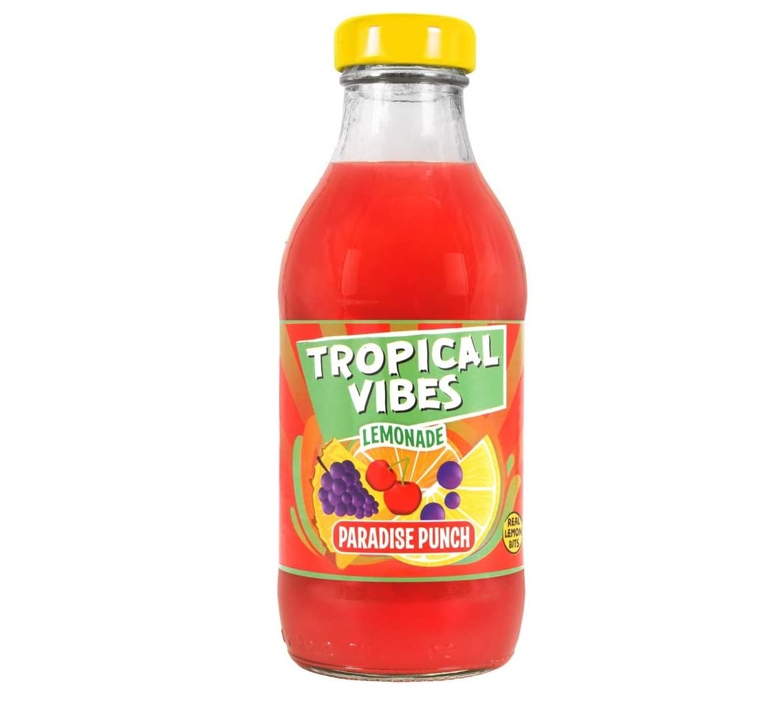 MASTropical Vibes Lemonade Paradise Punch 300ml Case of 15-Fd
