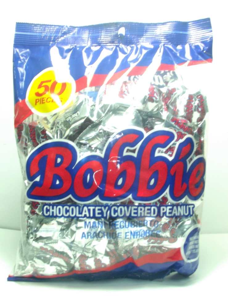 MASBobbie Chocolate Covered Peanut 90 x 50 Balls-Fd