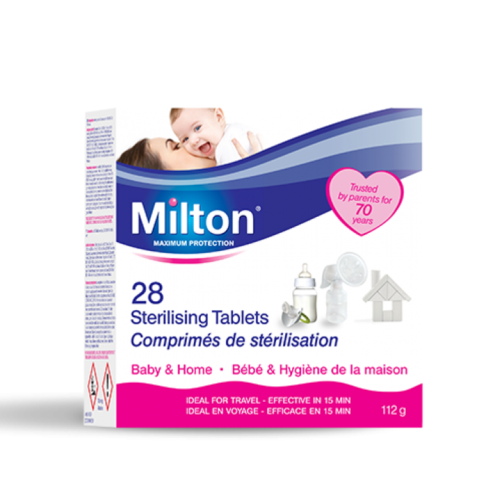 MASMilton Maximum Protection 28 Sterilising Tablets 112g-Food