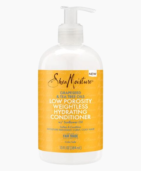 Grapeseed And Tea Tree Oils Low Porosity Weightless Hydrating Conditioner
