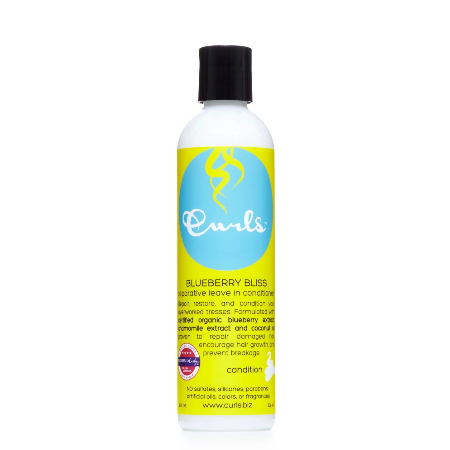 MASCurls Blueberry Bliss Reparative Leave In Conditioner 8oz-Food