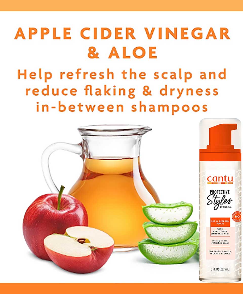 Cantu Protective Styles Set And Refresh Foam