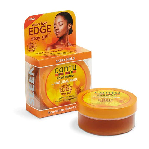 MASCantu Shea Butter Extra Hold Edge Stay Gel 4.5oz-Food