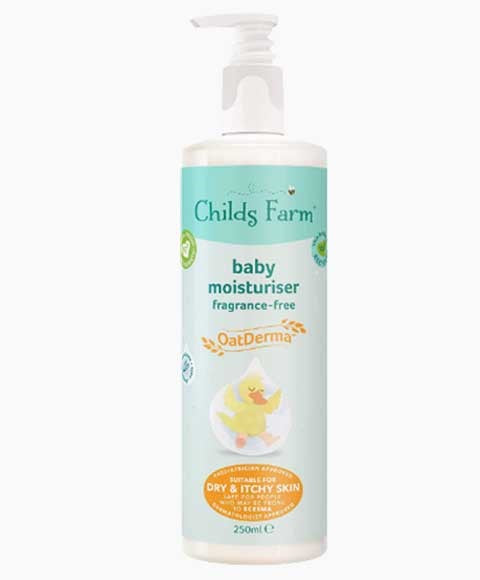 Childs Farm Baby Moisturiser Fragrance Free Oat Derma