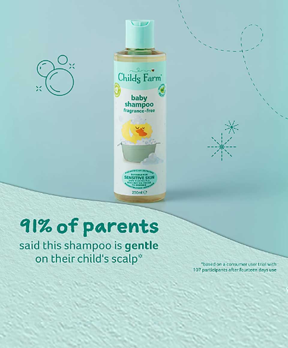 Childs Farm Baby Shampoo Fragrance Free