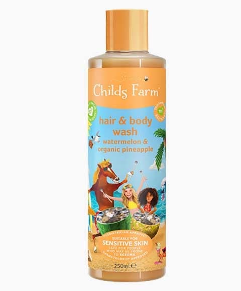 Childs Farm Hair And Body Wash With Watermelon And Organic Pineapple