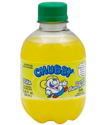 Chubby Pineapple Sunshine Soda 250ml