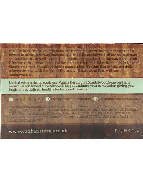 Vatika Dermo Viva Sandalwood Luminating Soap