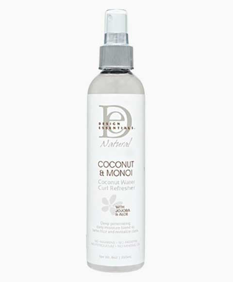 Design Essentials Natural Coconut And Monoi Coconut Water Curl Refresher
