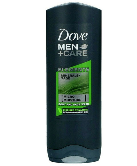 Men Care Elements Minerals Sage Body And Face Wash