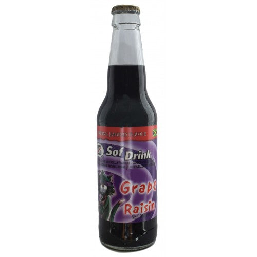 SKDG Grape Soda Glass Bottle 354ml