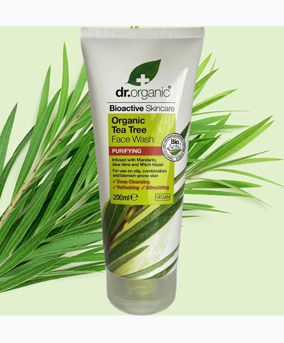 Bioactive Skincare Organic Tea Tree Face Wash